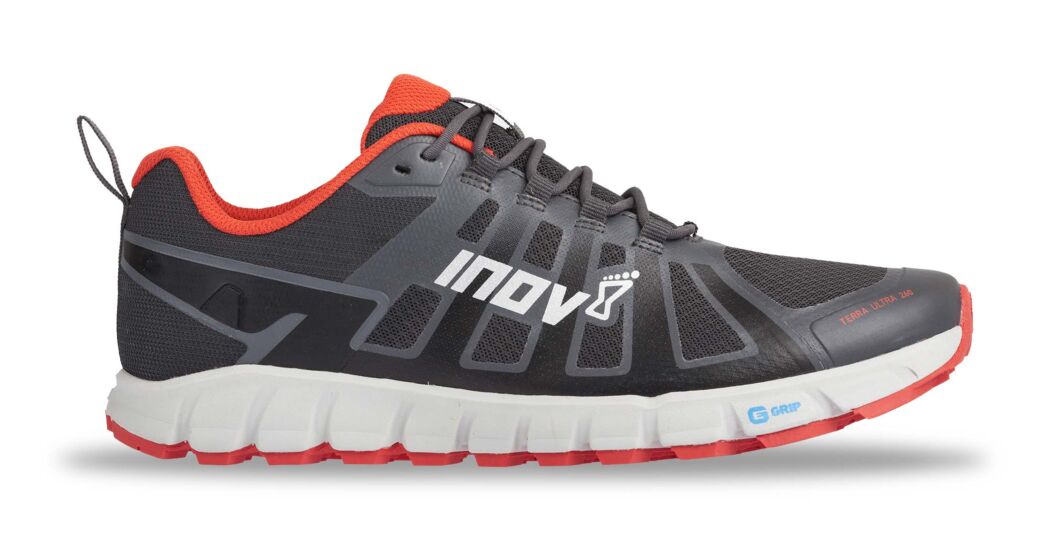 Inov-8 Terraultra 260 Mens Trail Running Shoes Grey/Red Australia (YRBTLK145)